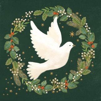 Botanical Dove Christmas Cards