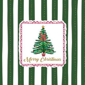 Simple Tree Christmas Cards