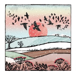 Starling Flight Christmas Cards