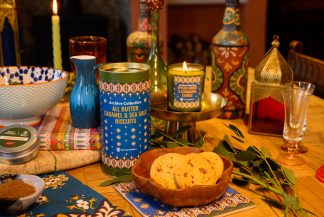 All Butter Caramel and Sea Salt Biscuits