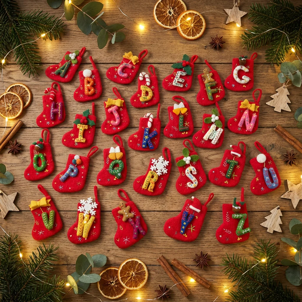 Alphabet Stocking Dec 1 Alphabet Stocking Dec 1