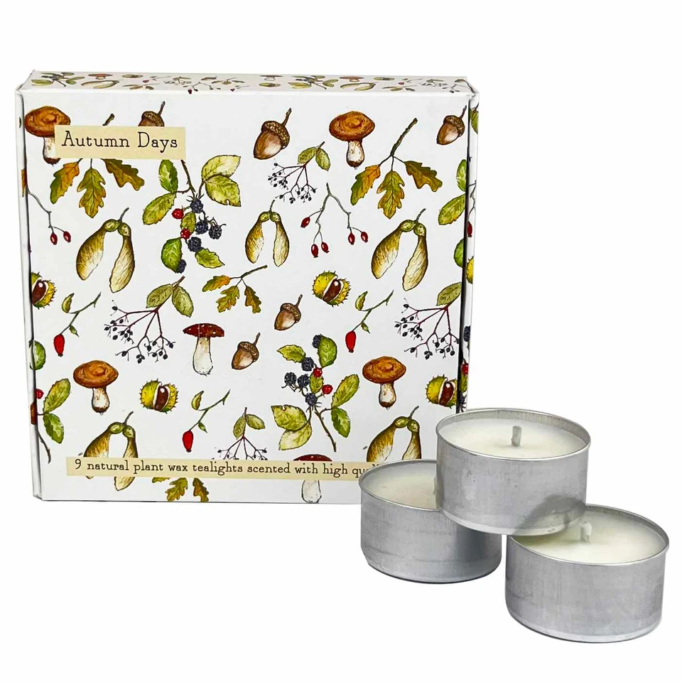 Autumn Days Tealight Set Autumn Days Tealight Set