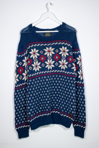 Snowflake Fairisle Knit Christmas Jumper