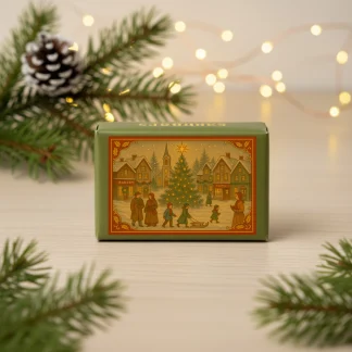 Christmas Tree Olive Soap Bar