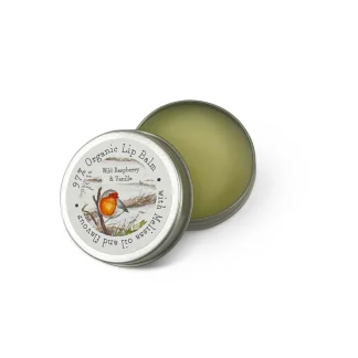 Wild Raspberry and Vanilla Organic Lip Balm